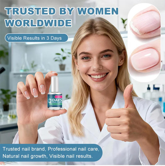 3 Days Nail Care Formula with Keratin Amino Acid & Aloe for Superior Nail Nourishment 16ml Bottle for Healthy Nails Manicure