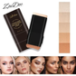 Doppelseitiger Foundation-Concealer-Stick mit integriertem Pinsel, feuchtigkeitsspendend und leicht