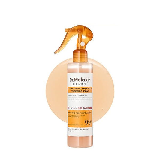 Peel Shot Keratin Care Kojisäure-Kurkuma-Spray 200 ml – Porenreinigende Peelingformel zur Hautregeneration 