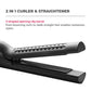 AIRFLOW 2-in-1 Hair Straightener & Curling Iron – 360° Cooling Air Curler with Tourmaline Coating