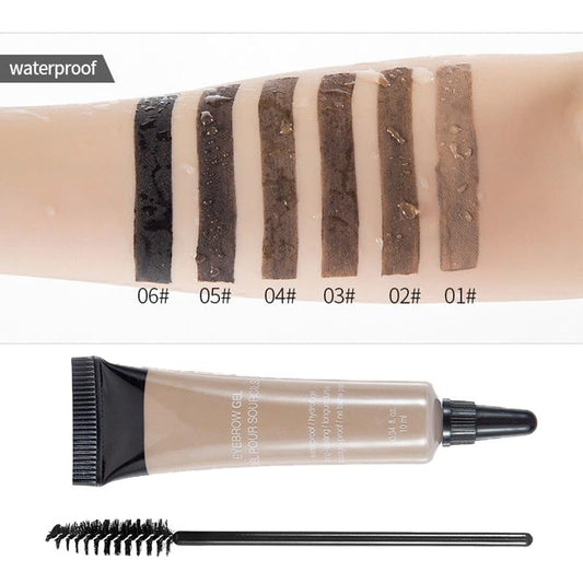 🔥Last Day Buy 1 Get 1 Free Only £9.99 ⭐Long-lasting Waterproof Smudge-proof Liquid Eyebrow Gel/Tint(With Free Brush)