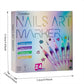 12Color Nail Doodle Pen for DIY Nail Art Quick Drying Acrylic Painting and 3D Dot Embroidery mma acrylic nail
