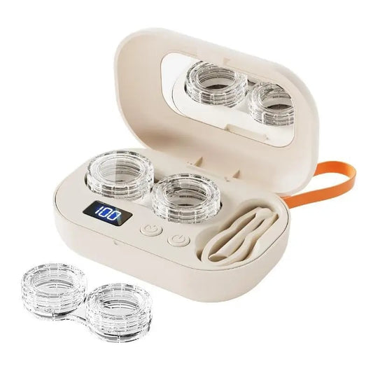 Ultrasonic Contact Lens Cleaner Rechargeable